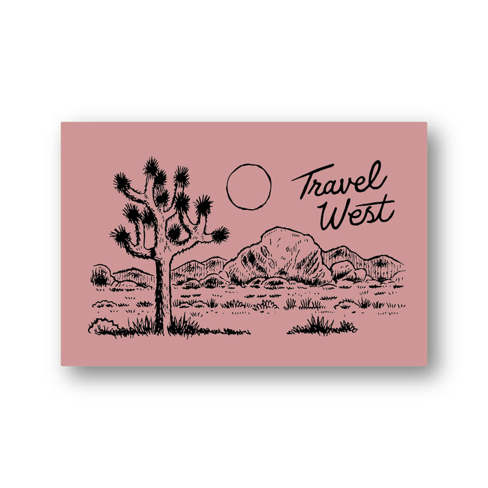 Travel West Postcard
