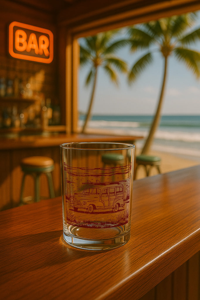 Woody Rocks Glass