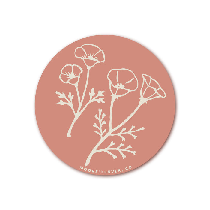 Poppy Sticker