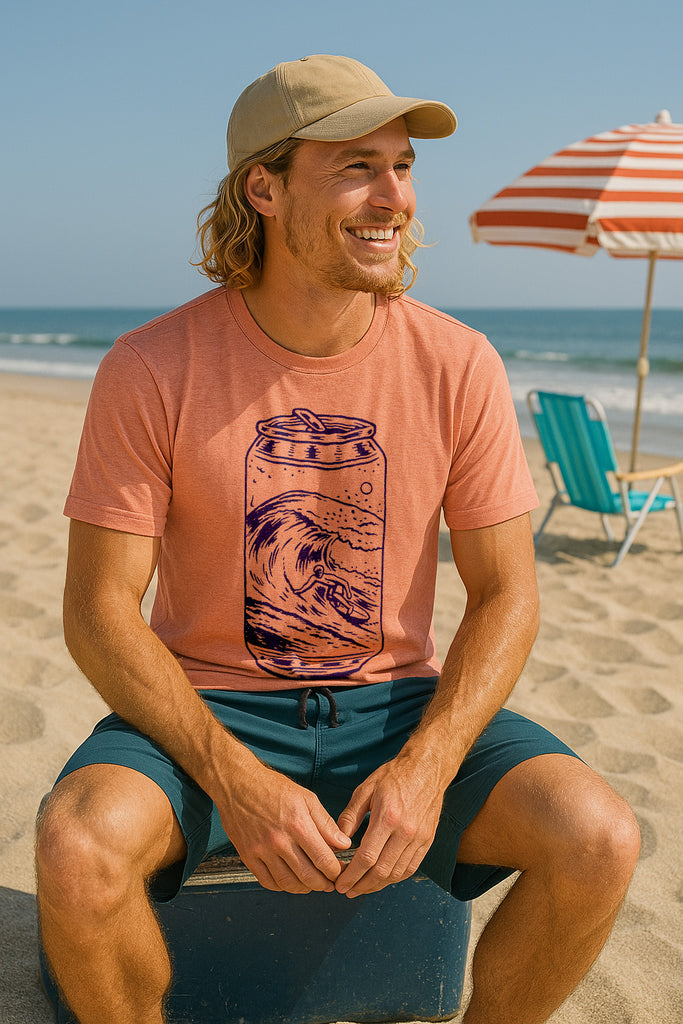 Surf Can Tee-Sunset