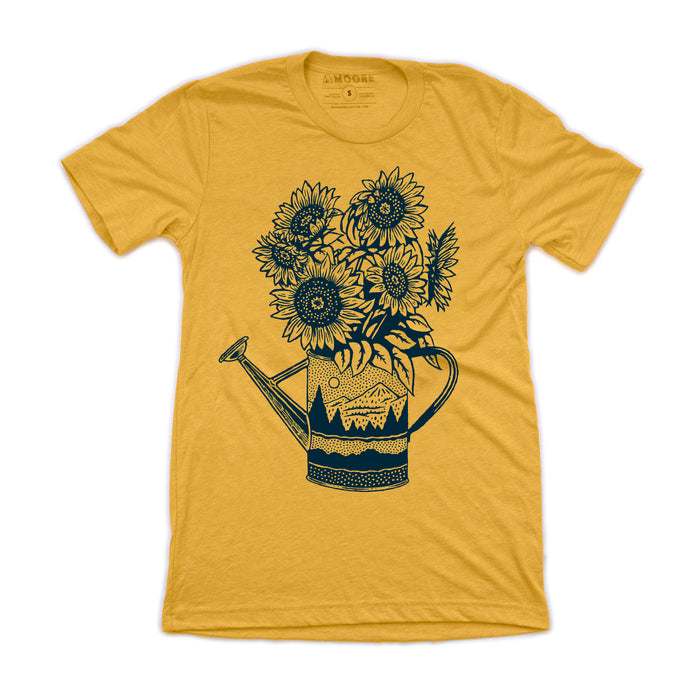 Sunflower Tee - Mustard
