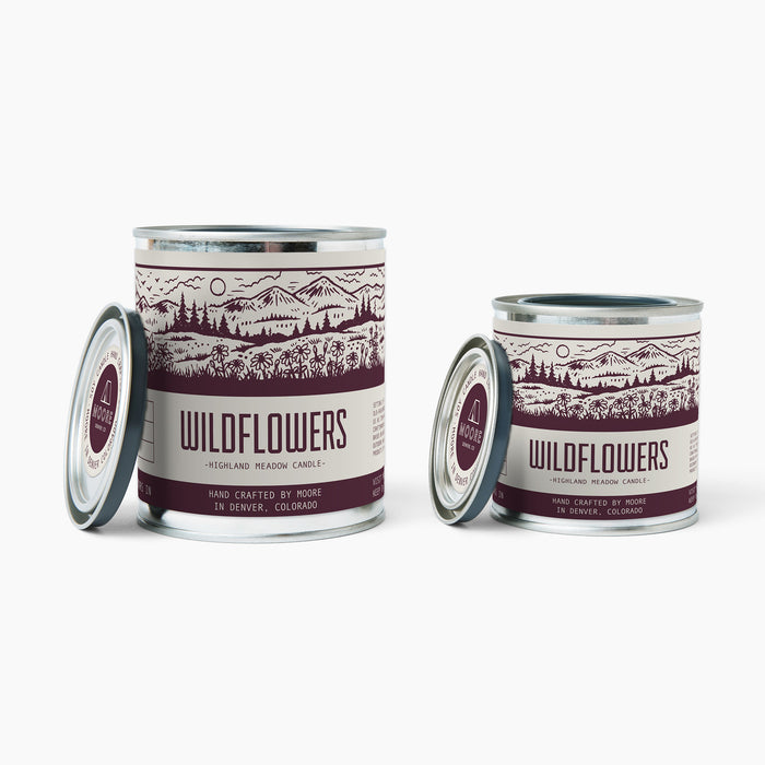 Wildflowers Candle