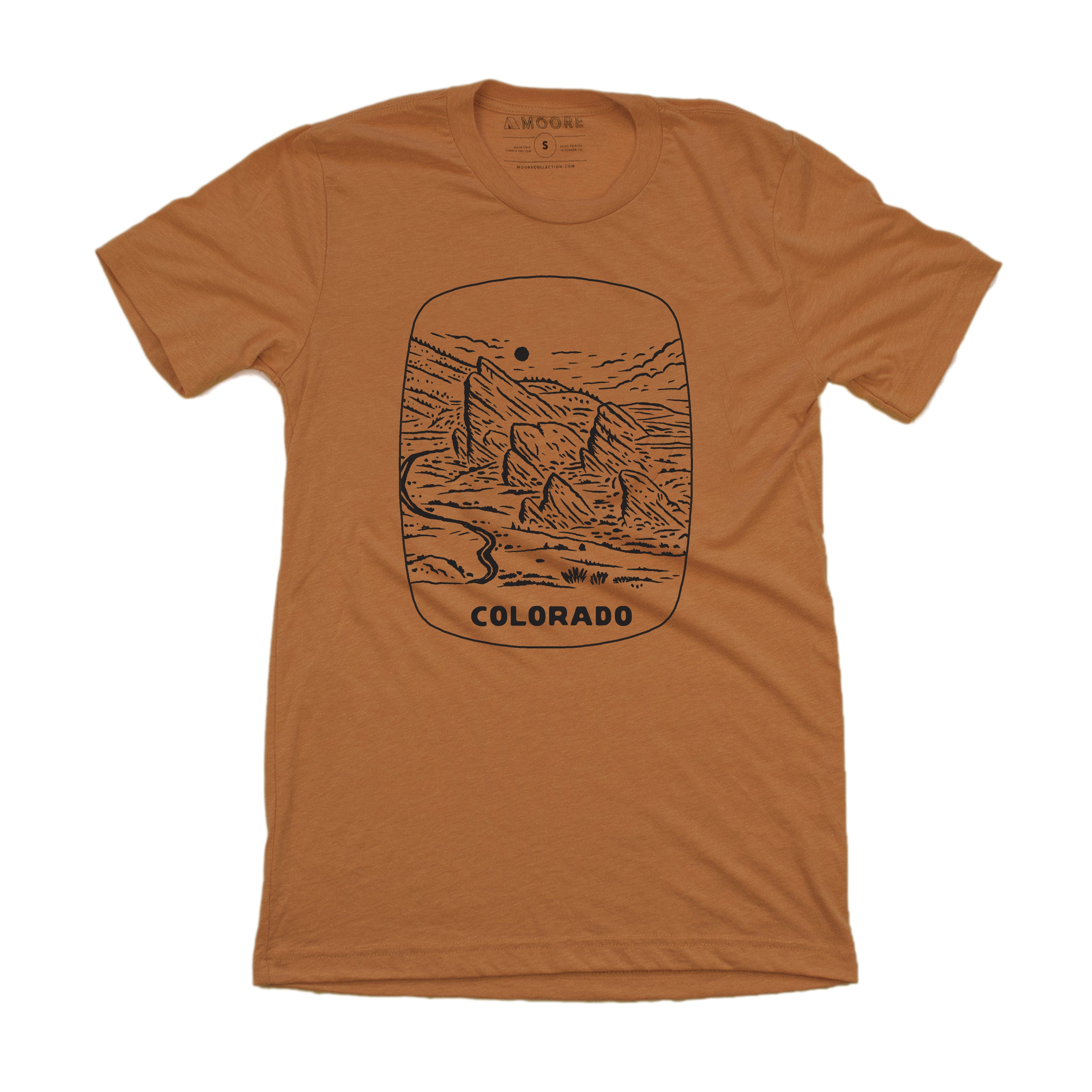 RED ROCKS UNIVERSITY Tシャツ　M Red Rocks Community College Apparel, T-Shirts, Hats and Fan