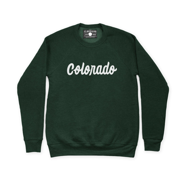 Colorado Script Logo Sweatshirts – Moore