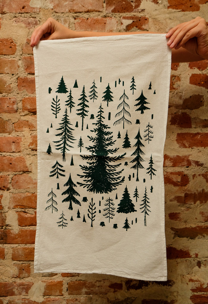 Trees Tea Towel