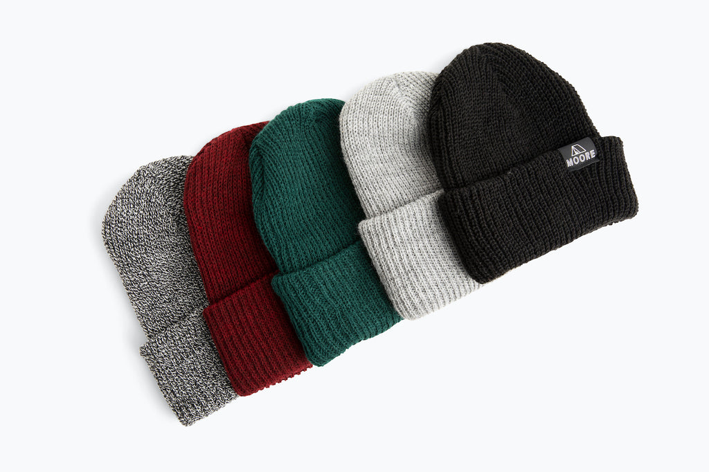 Moore Knit Beanie-Forest