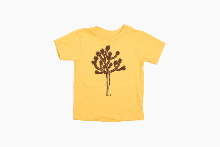 Kids Joshua Tree Tee-Yellow